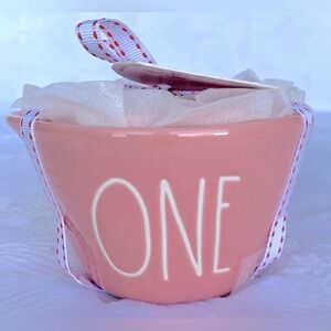 Rae Dunn Pink Hearts Valentine Measuring Cup Set